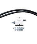 Hydraulic Pump Spare Kit With Cushion Valve For Mini Excavator, Fully Assembled, with connectors and hoses visible