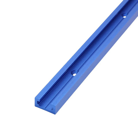 Two Pack Aluminum T Track Kit 800mm Blue Oxidized T Slot Track With Predrilled Holes And Screws For Woodworking Jigs Router Table