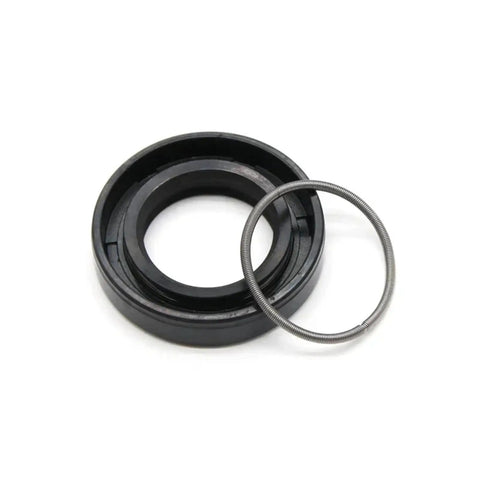 Oil Seal ID 30mm Kit With A Bunch Of O Ring Sizes 36 40 45 46 50 52 55 58 60 62 65 Assortment For Automotive Machinery Pumps Cylinders Valves Water Pipes And More High Temp Oil Resistant Wear Resistant black oil seal with metal spring ring