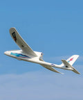 Prodigy 1400mm Wingspan RC Plane With Vector Flight Stabilization System 4 Channel Remote Control Airplane soaring in the sky