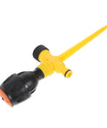 Automatic Rotating Lawn Sprinkler System For Gardens And Lawns, 360 Degree Water Irrigation Sprinkler With Adjustable Angle, black and yellow