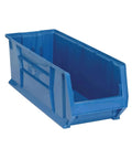 Blue Hulk Heavy Duty Part Organizer Bin, 30 Inch Long By 11 Inch Wide By 10 Inch High, with front, back, and side grips visible