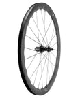 Side view of Carbon Wheelset 700C Tubeless Road Wheels With Wave Rim 45mm 50mm Depth, V Brake Compatible