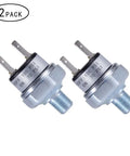 2-pack Heavy-Duty Universal Air Pressure Switch 70 100 PSI For 1/8-27 NPT Lines, plug-and-play design, side view