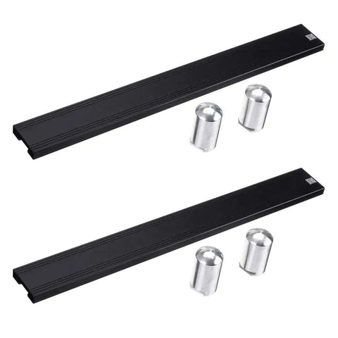 Rugged Bench Woodworking Auxiliary Clamp Kit for Planing Thin Boards with heavy duty aluminum baffle and 19mm or 20mm stopper plates