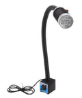 Top Shelf Led Machine Work Light With Heavy Duty Magnetic Base And Flexible Gooseneck Arm pumping out killer shop brightness, 1000 lumens.