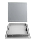 Tough As Nails Aluminum Access Panel For Drywall showing heavy duty galvanized steel frame with a flush mounted design.
