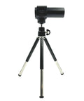 Tripod setup of Indoor Golf Putting Trainer For Perfect Alignment And Consistent Putts, Home Practice Aid That Visualizes Your Line
