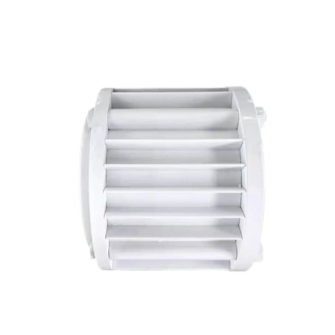 Heavy Duty Low Rpm Permanent Magnet Generator And Alternator Dynamo Featuring Direct Shaft Base Mount. White slotted rotor component.