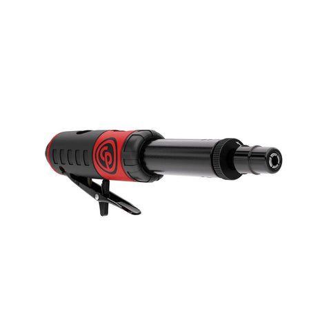 Beast Mode Straight Air Die Grinder One Quarter Inch 27000 RPM Zero Point Thirty Four HP Built Tough Heavy Duty Tool angled view
