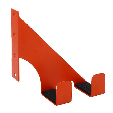 Heavy-Duty Chainsaw Hanger Wall Mount For Garage, 70 Lb Capacity Carbon Steel Tool Organizer shown front angle