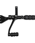 Forward Control Peg Levers And Linkages Kit For Harley Sportster 04-13 full brake and shifter pedal with black pegs