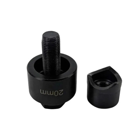 Heavy-Duty Bearing Steel Sheet Metal Punch Tool, 25mm Precision Hole Knockout Die For Stainless Steel, Robust Design Delivers Flawless Cutouts With No Burrs, A Trusty Companion For Rapid Diy Tinkering And Custom Builds