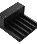 USB 3.0 HDD Docking Station and SATA Hard Drive Enclosure Case featuring tool free hot swap functionality, black finish.