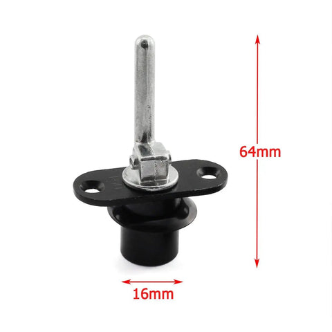 2 Pack 16mm Cylinder Plunger Lock For Drawers Cabinets Desks Tables Office Furniture With Two Round Keys Rock Solid Zinc Alloy Build Die Cast Molding E Coated Finish Heavy Duty Security For Home And Office, 64mm lock shown