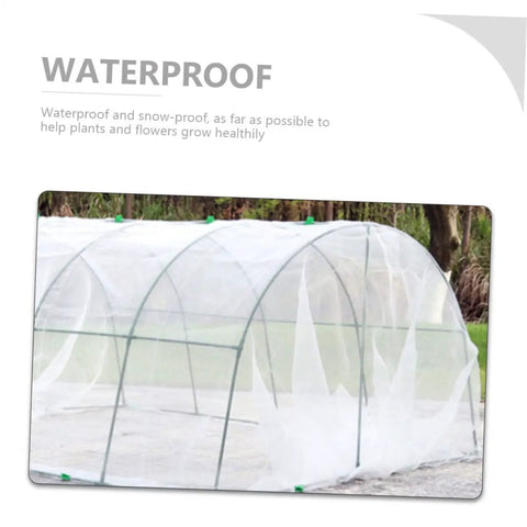 Clear Plastic Mini Greenhouse Cover For Raised Beds With Freeze Protection And Rain Shield, Transparent Plant Shelter For Healthy Growth, Grower Friendly Weatherproof Easy Install Bracket For Garden Beds