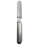 Two Pack Lift Off Stainless Steel Bullet Door Hinges Weld On 20x180mm Built To Last Heavy Duty 180 Degree Swing 14mm Pins Rustproof 304 ANSI Grade For Exterior Or Interior Doors, stainless hinge