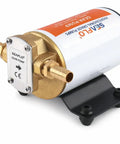 12V Self Priming Impeller Gear Pump For Diesel And Oil Transfer, 3.2 GPM Flow, Reversible Operation, Copper Impeller