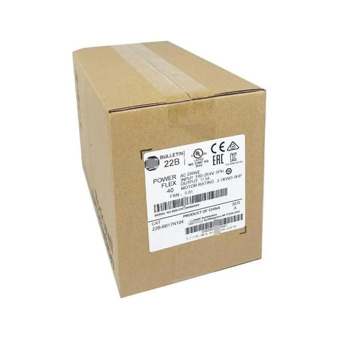 3.7KW 5HP AC Drive VFD Module For Industrial Control 40A Variable Frequency Drive 22B B017N104 Sealed Packaging Ready For Easy Mounting And Plug And Play Reliability, sealed cardboard box