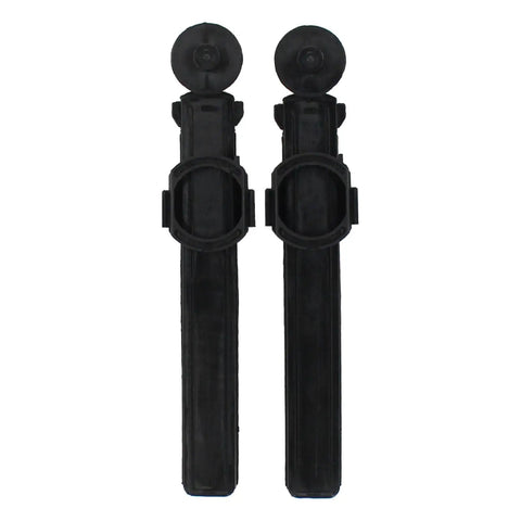Pro Grade Heavy Duty Glove Box Door Damper Stopper Replacement For Ford Expedition F150 F250 F350 Trucks, black steel dampers.
