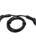 Heavy Duty 50A EV Charger Extension Cord 16.4 Foot Level 1 Portable Charging Cable with dual connectors.