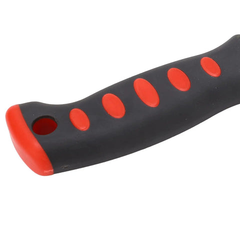 Gypsum Board Cutter With Rubber Handle And 55 Manganese Steel Blade For Fast Clean Cuts On Gypsum Cement Board Acrylic And Plexiglass Plates For Pro DIYers black and red grip