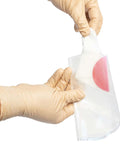 North American Rescue HyFin Vent chest seal twin pack in clear pouch with pink vent disc