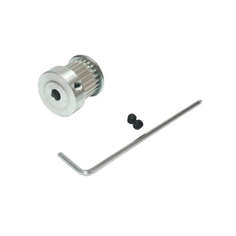 Heavy Duty Htd 3M Timing Pulley With 15 Teeth And Flexible Bore Options For 15Mm Wide Belts included with screws and hex key.