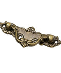 Antique Bronze Ring Drawer Pulls Four Pack Vintage Vibe Decorative Cabinet Handles With Screws Zinc Alloy Hardware