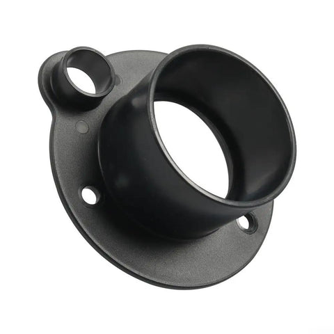 Rugged Outboard Motor Cable Conduit Protective Sleeve Kit With Flange Connector For Secure Marine Wiring And Hose Routing On Yachts Perfect Split Design Allows Quick Install Without Disconnecting Old Lines black polypropylene flange sleeve