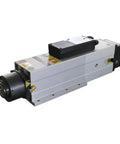 Pro Gear 6KW Air Cooled CNC Spindle Motor With Automatic Tool Change ISO30 Taper 24000RPM smooth running side view