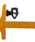 Push Pull Force Fixture SJJ 01 500N Stainless Steel Jaw Clamp For Tensile Testing Heavy Duty Built Tough Thrust Tension Meter Clamp Durable Load Fixture For Lab And Research, 3.5 mm jaw opening with ruler