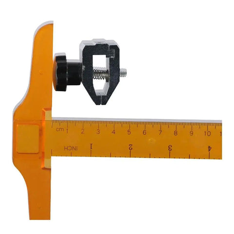 Push Pull Force Fixture SJJ 01 500N Stainless Steel Jaw Clamp For Tensile Testing Heavy Duty Built Tough Thrust Tension Meter Clamp Durable Load Fixture For Lab And Research, 3.5 mm jaw opening with ruler
