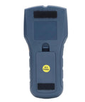 FTVOGUE Wall Scanner Sound Graphic Alarm Depth Position Detection Stud Finder back view with Q.C. Passed label for metal and wood detection.