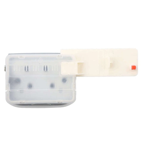 Portable Handheld Three Hole Puncher For B5 A4 A5 Paper, side view showing metal punch and positioning ruler, compact office tool.