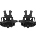 Durable Nylon Bicycle Pedals With Integrated Toe Clips And Straps For Spin Bikes And Kids Bikes Training Pedals With Non Slip Cages And Adjustable Straps One Pair