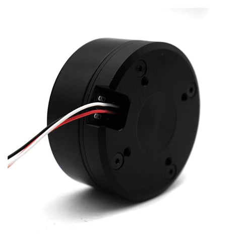 Pocket Size Miniature DC Brushless Servo Motor Hollow Flat Body For Precision Motion Control In Industrial Automation AS5048 Encoder Not Included