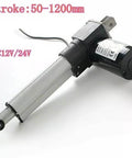 Rugged Heavy Duty Electric Linear Actuator With 50 To 1200mm Stroke DC12V Or DC24V Motors on white background
