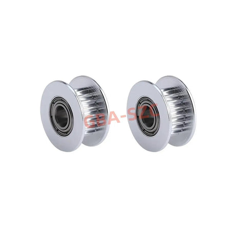 GT2 Idler Pulley 20 Teeth 5mm Bore 6mm Wide Aluminum For 3D Printer Timing Belt System Durable High Precision Machined
