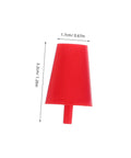 Tapered Silicone Plug Sleeve Kit 35 Pieces For Industrial High Temp Stoppers That Stay Smooth And Nondeforming To Seal Holes Tight And Keep Debris Out While You Work, red 3.2cm plug