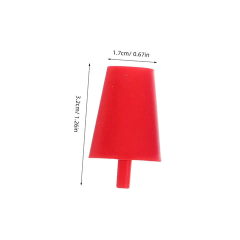 Tapered Silicone Plug Sleeve Kit 35 Pieces For Industrial High Temp Stoppers That Stay Smooth And Nondeforming To Seal Holes Tight And Keep Debris Out While You Work, red 3.2cm plug