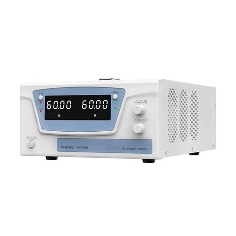 Beefy 60V 60A Adjustable DC Power Supply For Lab And Repair Shops With Stable Output 220V Input And Overcurrent And Overvoltage Protection Designed For Pro Electronics Workbenches front view