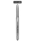 Two Pack No 10 24 UNC Thread Tap Right Hand M2 HSS 10 X 24 UNC Straight Fluted Machine Tap Durable High Speed Steel Quick Chip Removal