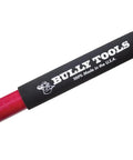 Close-up of the handle grip of Heavy Duty Square Point Shovel With 14 Gauge Steel Head And Long Fiberglass Handle For Landscaping, Made in USA