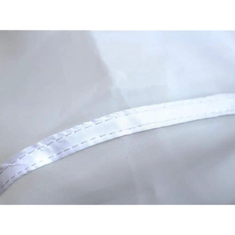 Close-up of stitching on 5 Gallon 220 Micron Zipper Bag Filter Bag for Liquids Great for Fruit Juice Soy Milk Medicinal Residues Cold Brew Cider