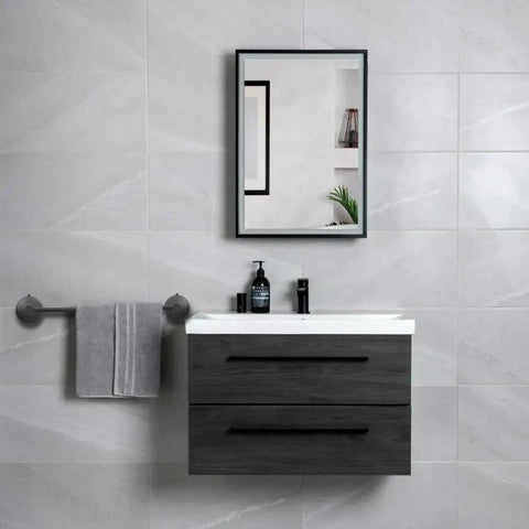 Matte Black Suction Cup Towel Bar 17 Inch For Bathroom And Kitchen, No Drill Wall Mounted Stainless Steel Towel Holder
