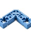 Close-up of a Clamp It Mini Assembly Square from the 4 Pack for 90 Degree Corner Clamps in Woodworking, pro grade tool.