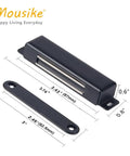 Heavy Duty Magnetic Door Catch 90lb Magnets For Kitchen Cupboards Cabinets Wardrobe Closets And Drawers Stainless Steel