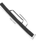 65 Inch Sword Back Bag Cover For Katana And Shinai Travel Case image showing length and shoulder strap