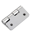 Heavy Duty Stainless Steel Door Hinges With Two Ball Bearings For Quiet, Smooth Opening And Closing In Mechanical Equipment, Electric Panels And Industrial Enclosures, Weather Resistant, Flat Profile With Rounded Corner Design, stainless steel hinge
